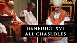 All the Chasubles of Pope Benedict XVI