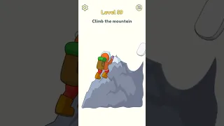 Climb the mountain Dop 2 scratch game# funny game# Level. 59.