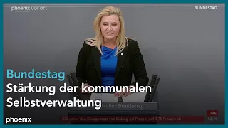 Bundestagsdebatte zur Stärkung der kommunalen Selbstverwaltung am 06.06.24