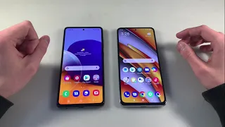 Poco F3 vs Samsung Galaxy A72