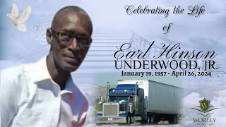 Celebrating the Life of Mr. Earl H. Underwood, Jr.