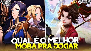 HONOR OF KINGS Vs ARENA OF VALOR COMPARAÇÃO DE QUAL 𝙑𝘼𝙇𝙀 𝘼 𝙋𝙀𝙉𝘼 JOGAR EM 2023 react @A7Aragames