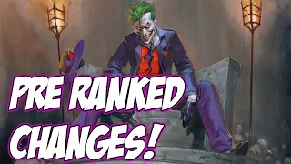 Inmates BUFFED?! Pre Ranked Balance Notes | DC Dual Force