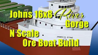 John Trains N Scale Ore Ship Build.