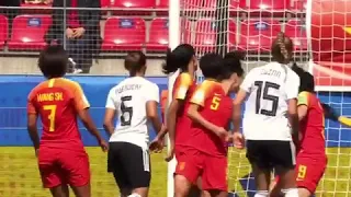 Se liga nesse golaço da Alemanha - copa do mundo feminina