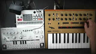 Emmanuel Top - Tone with Korg Monologue, Behringer TD 3 and Volca Sample