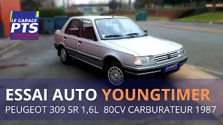 YOUNGTIMER TEST - PEUGEOT 309 SR 1.6L 80CV 1987