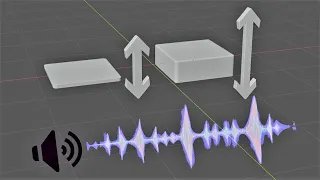 Scale With Sound Frequency(Dancing Cube) In Blender