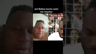 Javi Balboa mucha razón mis respetos