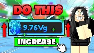 STEPS to Increase POWER🔥in Sword Fighters Simulator Roblox ( 2023 )