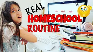 Our NEW HOMESCHOOL Morning Routine | Emily and Evelyn