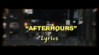 AFTERHOURS - (Lyrics) - BIR | DHANJU (feat. thiarajxtt)