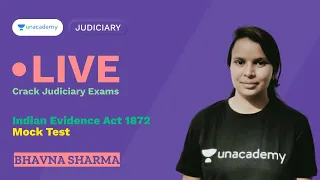 Mock Test on Indian Evidence Act 1872 | PCSJ | Bhavna Sharma