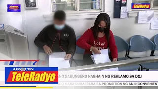 Pamilya ng nawawalang sabungero naghain ng reklamo sa DOJ | TELERADYO BALITA (2 Dec 2022)