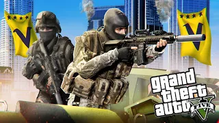 MILITARY COUP STARTS A CIVIL WAR in GTA 5 RP!