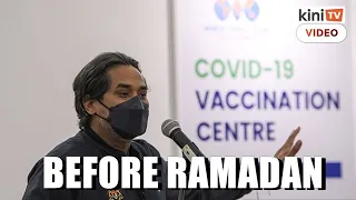 Khairy urges elderly to get vaccine booster ahead of Ramadan