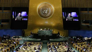 UN-Generaldebatte: Selenskyj fordert harte Strafen für Russland