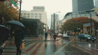 Seattle Walk in the Rain, Downtown (Fall 2022)