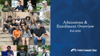Admissions & Enrollment Overview - Fall 2022