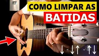 APRENDA isso para LIMPAR AS BATIDAS - Prof. Sidimar Antunes🎸