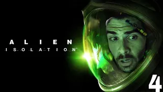 Hasanabi gets hunted by people, robots, and an alien [Alien Isolation Part 4]