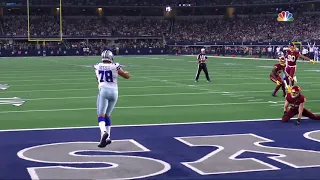 Cowboys Offensive Lineman Scores A Touchdown