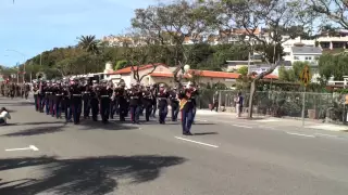 1st Marine Division Band - Semper Fidelis & The Marines' Hymn - 2011 Dana Point Parade