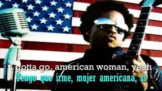 American Woman- Lenny Kravitz Version |Lyrics & Subtitulado en español|