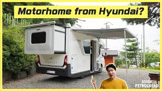 The First RV, Motorhome or Camping car from Hyundai?  It starts around $41K USD. What do you think?