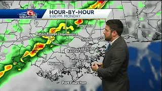 Severe weather threat increases Monday