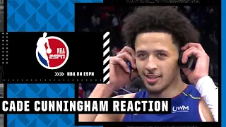Cade Cunningham reacts to second career triple-double in comeback win | NBA on ESPN