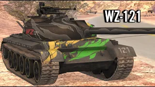 УНИВЕРСАЛЬНЫЙ СОЛДАТ WZ-121 | СТАЛ ЛИ ЛУЧШЕ ИГРАТЬСЯ С СЕРДЕЧНИКАМИ? | TANKS BLITZ