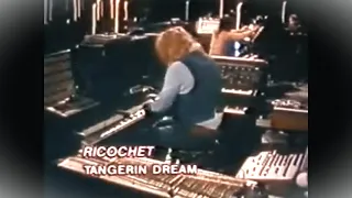 Tangerine Dream - Ricochet  Live at Conventry Cathedral 1975 HD 5.1 surround sound