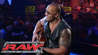 Hollywood Rock Is Leaving Sacramento (The Rock Concert) - Monday Night RAW!