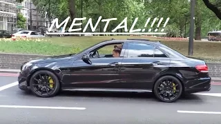 CRAZY LOUD MERCEDES BENZ E63 AMG!!