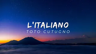 L'ITALIANO - Toto Cutugno (by Fabio Marziali) Alto Sax Music Sheet