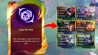 TIME TO 3 STAR EVERYTHING!! "Two for One" into x6 Champions 3 Star ⭐⭐⭐ | TFT Set 11