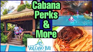 Renting a Cabana at Volcano Bay | Cabana Perks, Food Reviews, Rides/Slides, Kid Area & Lazy River