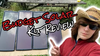 Harbor Freight 100W Solar Kit Unboxing Review