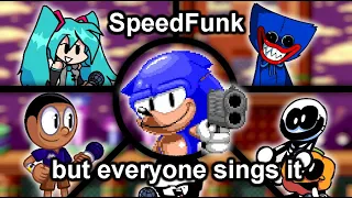 SpeedFunk but everyone sings it | FNF Cover | AironElCrack