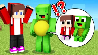 Mikey Got Pregnant with Baby JJ and Baby Mikey in Minecraft Challenge Maizen