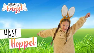 Hase Hoppel - Kinderlieder zum Tanzen | Kindertanz | GroßstadtEngel