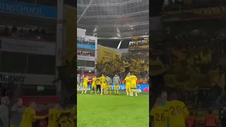 BAYER LEVERKUSEN vs BVB DORTMUND 0-2 🇩🇪 SIEGESJUBEL GÄSTEBLOCK BAYARENA 🎊 BUNDESLIGA 🏆 2023