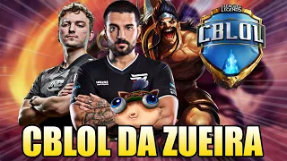 BRTT DE DRAVEN E MICAO BEM POSICIONADO - CBLOL DA ZUEIRA (FINAL)