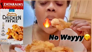 Zatarain’s Buttermilk Chicken Fry Review/#buttermilkfriedchicken #friedchcken #foodreview #foodie