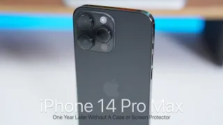 iPhone 14 Pro Max - 1 Year Later Without A Case