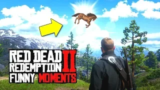 FAILS & FUNNY MOMENTS! EP. 1 (Red Dead Redemption 2)