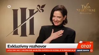 Eva Green rozhovor | Traja mušketieri: D’Artagnan/Milady | TV JOJ