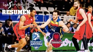 MoraBanc Andorra - Tecnyconta Zaragoza (97-99) RESUMEN // Jornada 28 Liga Endesa