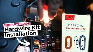 Hardwire Kit Installation! Complete guide to installing Viofo T130 Hardwire Kit for parking mode.